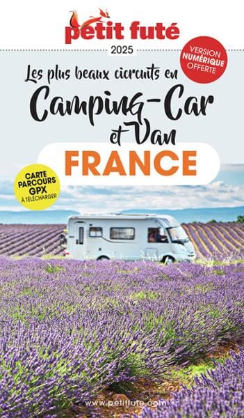 Guide de voyage - Les plus beaux circuits en Camping-car et van en France 2025 | Petit Futé guide de voyage Petit Futé 