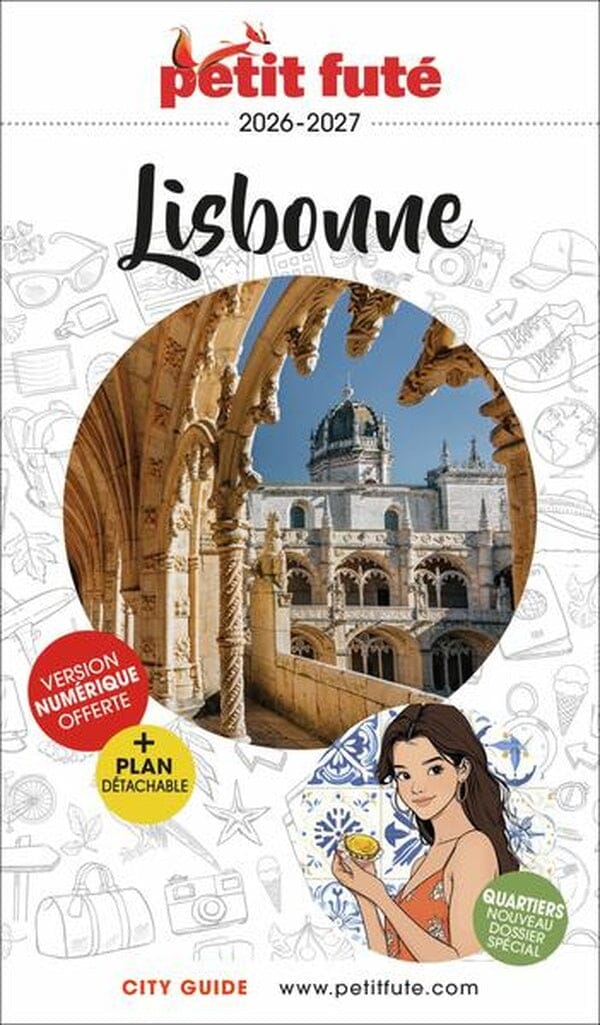 Guide de voyage - Lisbonne 2026 + plan | Petit Futé guide de voyage Petit Futé