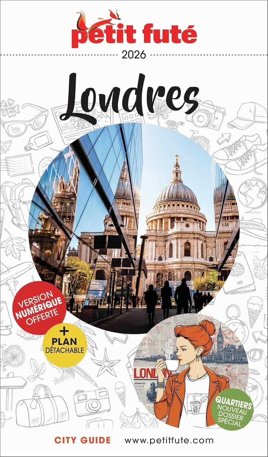 Guide de voyage - Londres 2026, avec plan détachable | Petit Futé guide de voyage Petit Futé 