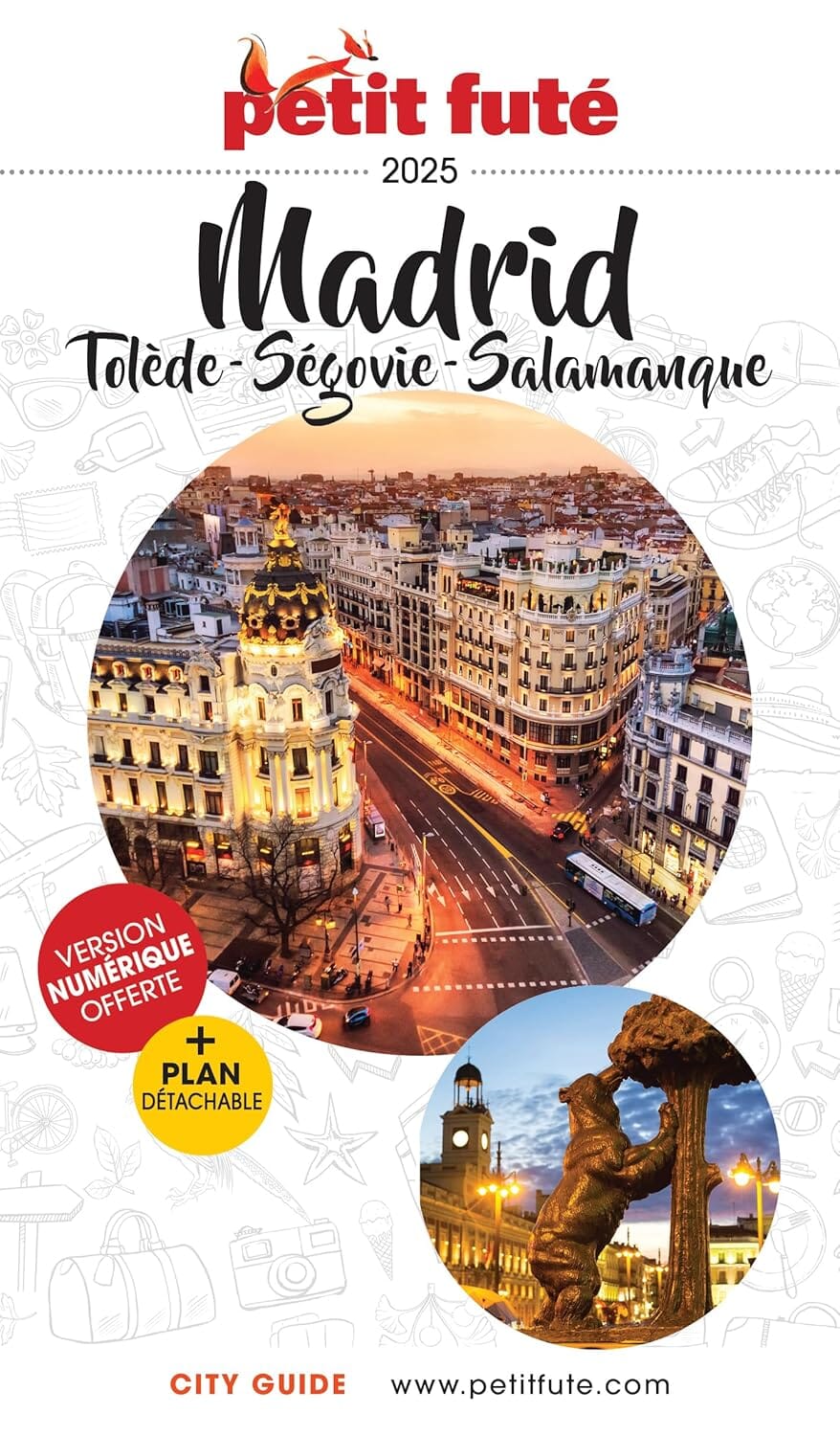 Guide de voyage - Madrid, Tolède, Ségovie, Salamanque 2025 | Petit Futé guide de voyage Petit Futé 