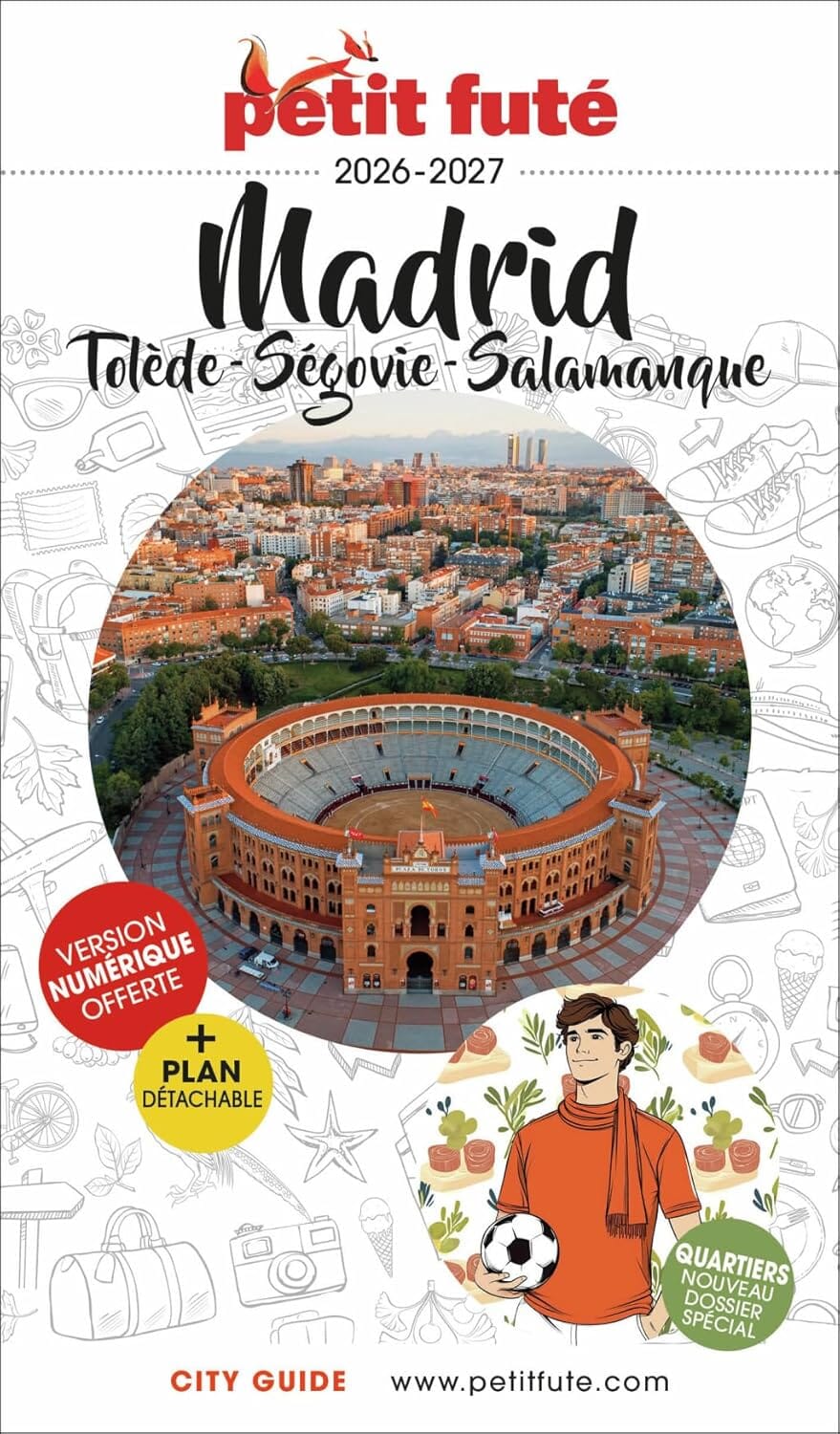 Guide de voyage - Madrid, Tolède, Ségovie, Salamanque 2026/27 | Petit Futé guide de voyage Petit Futé 