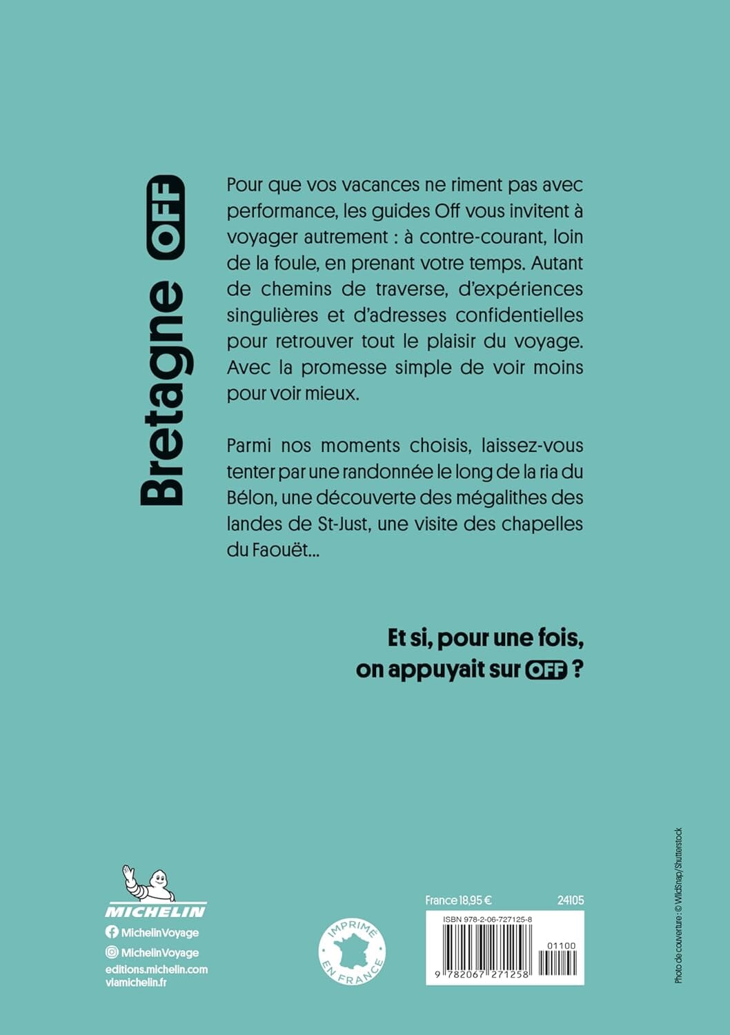 Guide de voyage Off - Bretagne 2026 | Michelin guide de voyage Michelin 