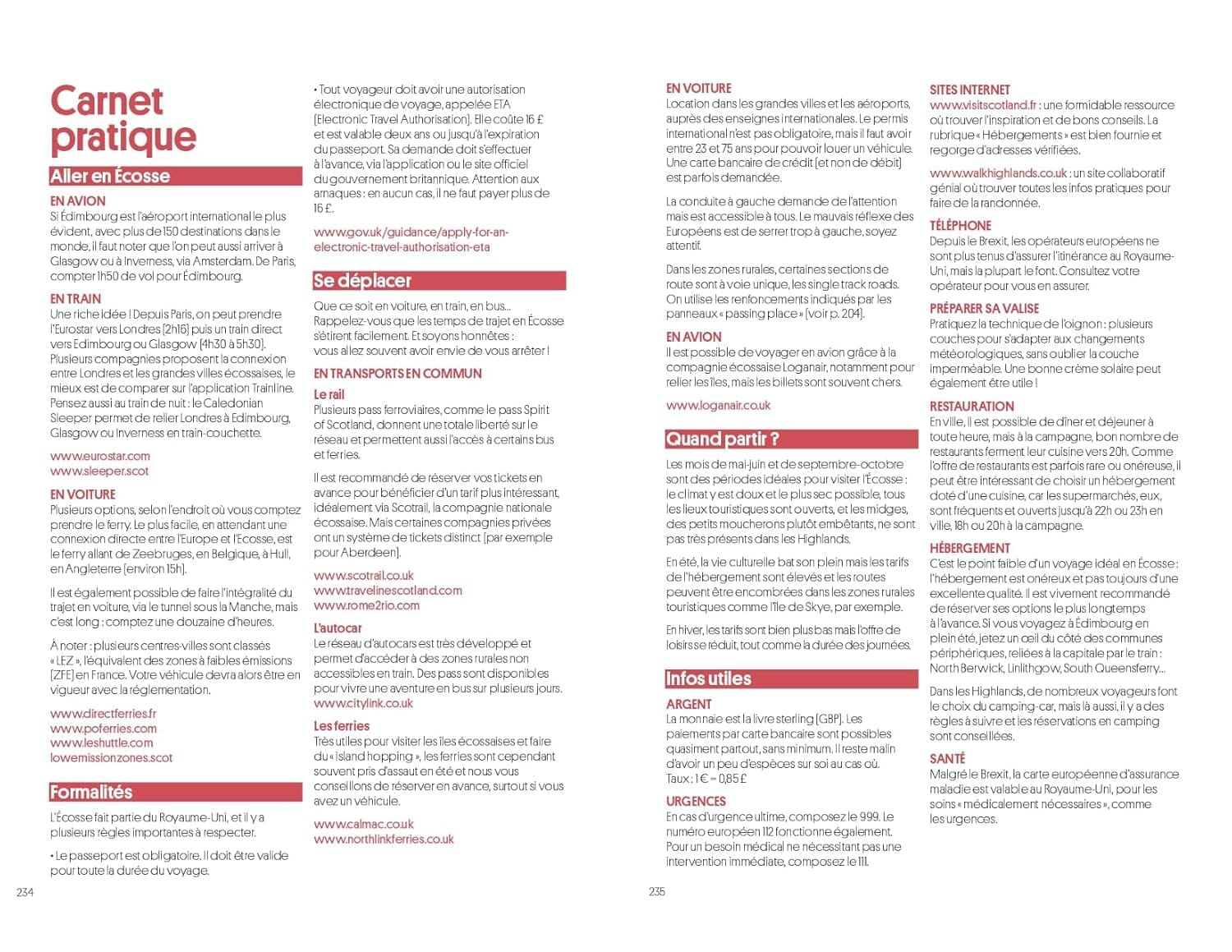 Guide de voyage Off - Écosse - Édition 2025 | Michelin guide de voyage Michelin 