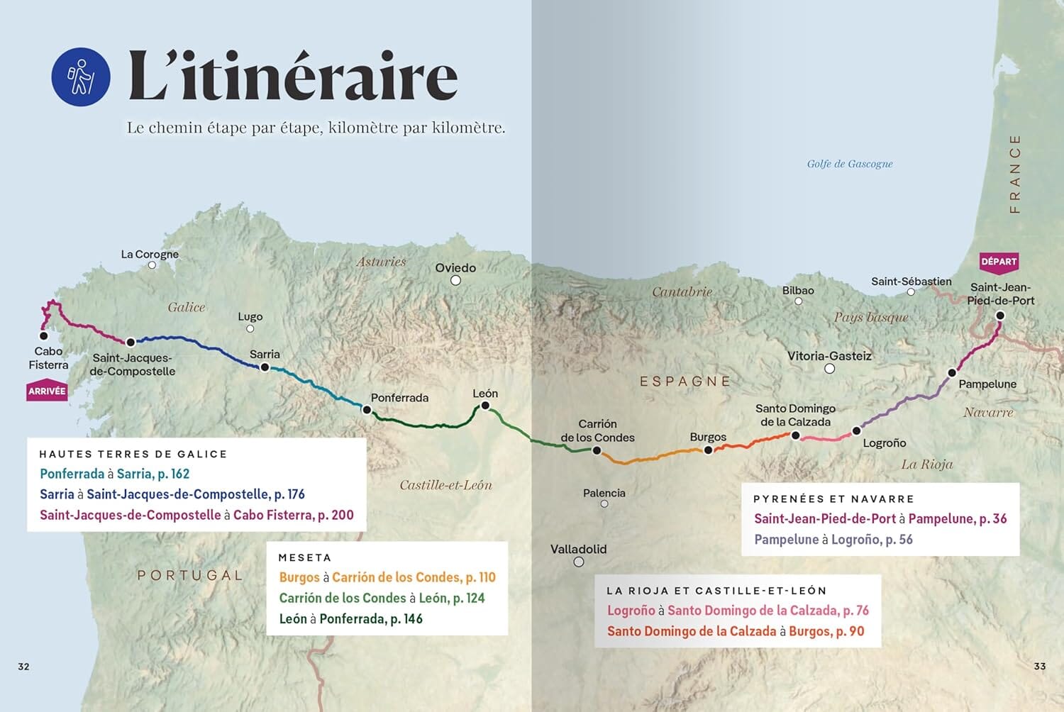 Guide de voyage - Partir sur les chemins de Compostelle | Lonely Planet guide de voyage Lonely Planet 