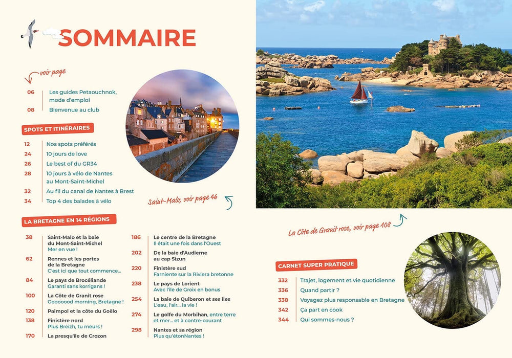 Guide de voyage Petaouchnok - Bretagne - Édition 2023 | Hachette guide de voyage Hachette 