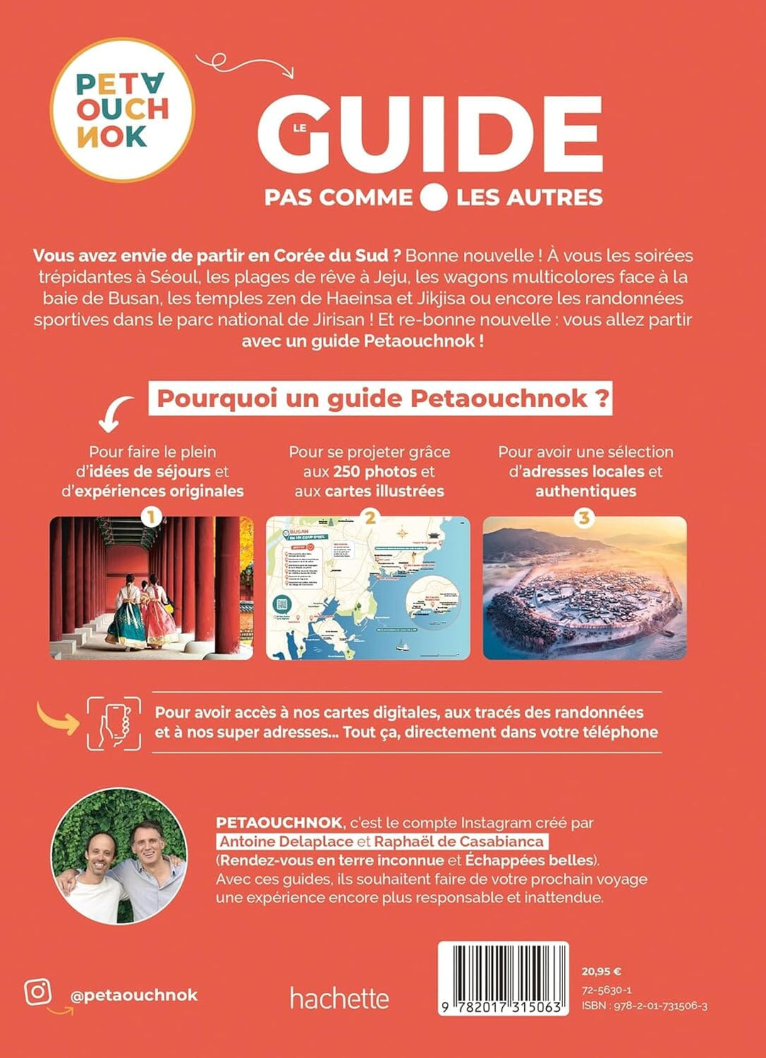 Guide de voyage Petaouchnok - Corée du Sud 2025 | Hachette guide de voyage Hachette 