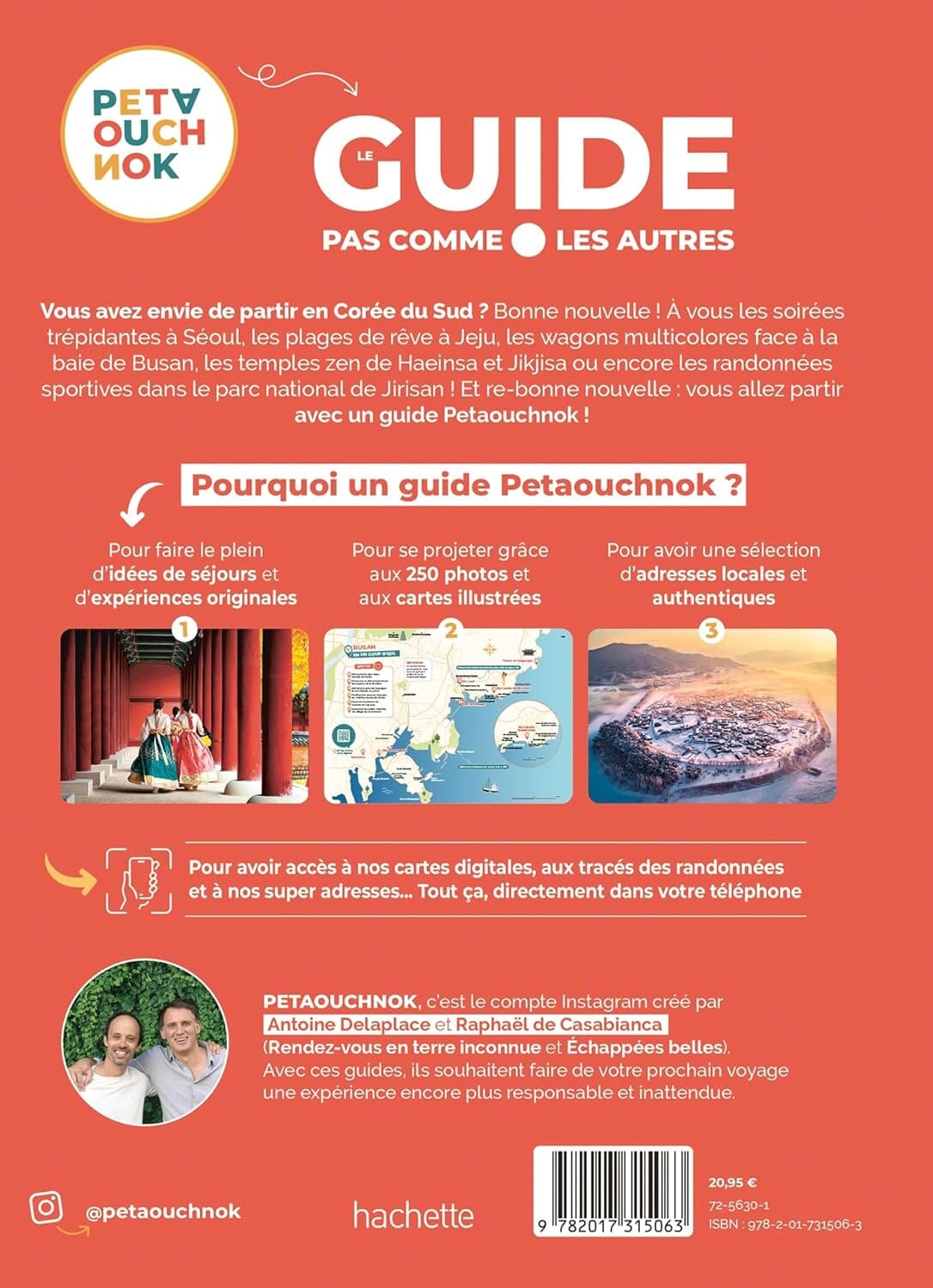 Guide de voyage Petaouchnok - Corée du Sud 2025 | Hachette guide de voyage Hachette 