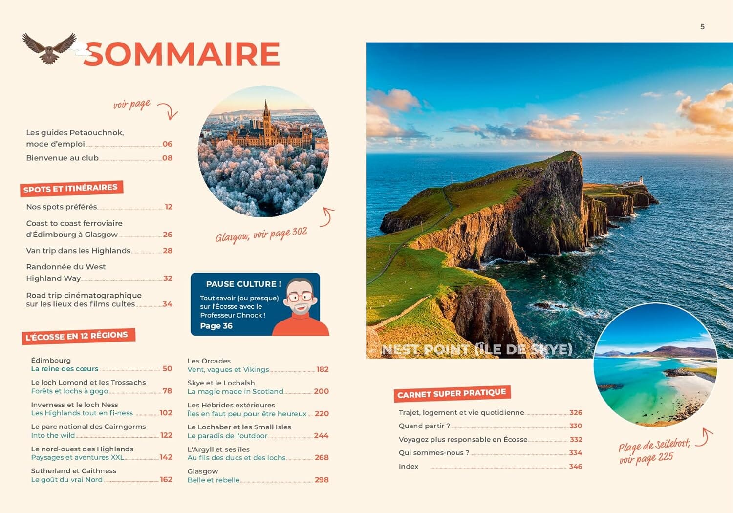 Guide de voyage Petaouchnok - Écosse 2026 | Hachette guide de voyage Hachette