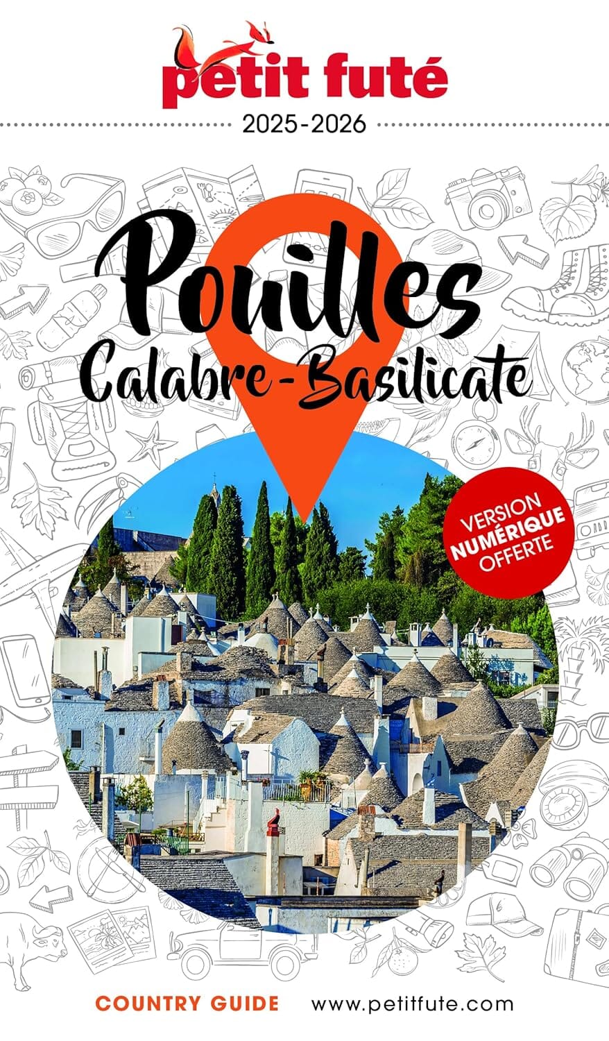 Guide de voyage - Pouilles, Basilicate, Calabre 2025/26 | Petit Futé guide de voyage Petit Futé 