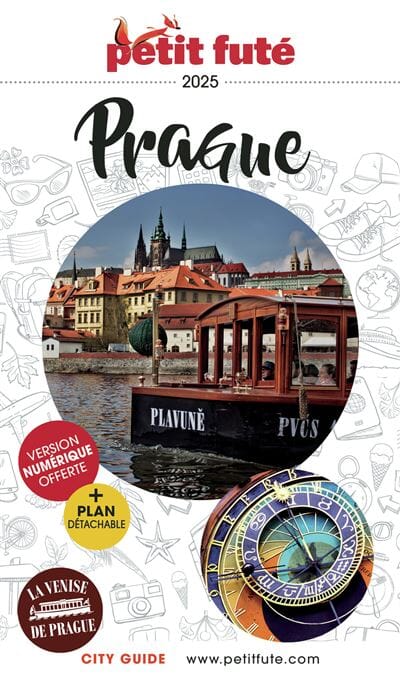 Guide de voyage - Prague 2025 + plan | Petit Futé guide de voyage Petit Futé 
