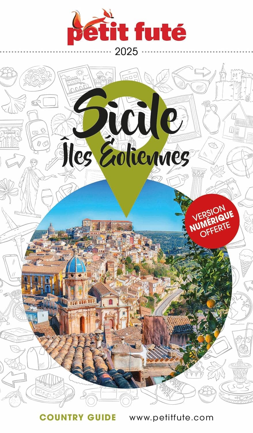Guide de voyage - Sicile, Iles Eoliennes 2025 | Petit Futé guide de voyage Petit Futé 