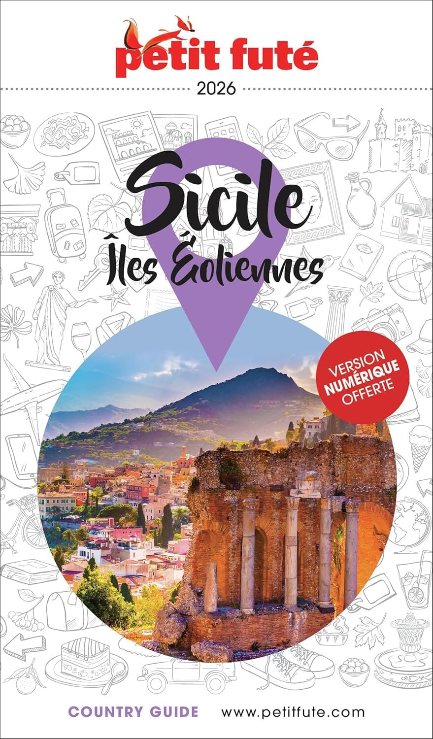 Guide de voyage - Sicile, Iles Eoliennes 2026 | Petit Futé guide de voyage Petit Futé 