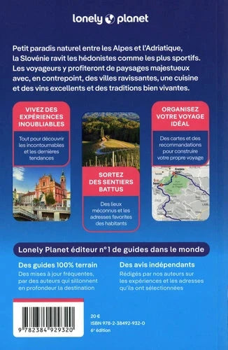 Guide de voyage - Slovénie 2026 | Lonely Planet guide de voyage Lonely Planet