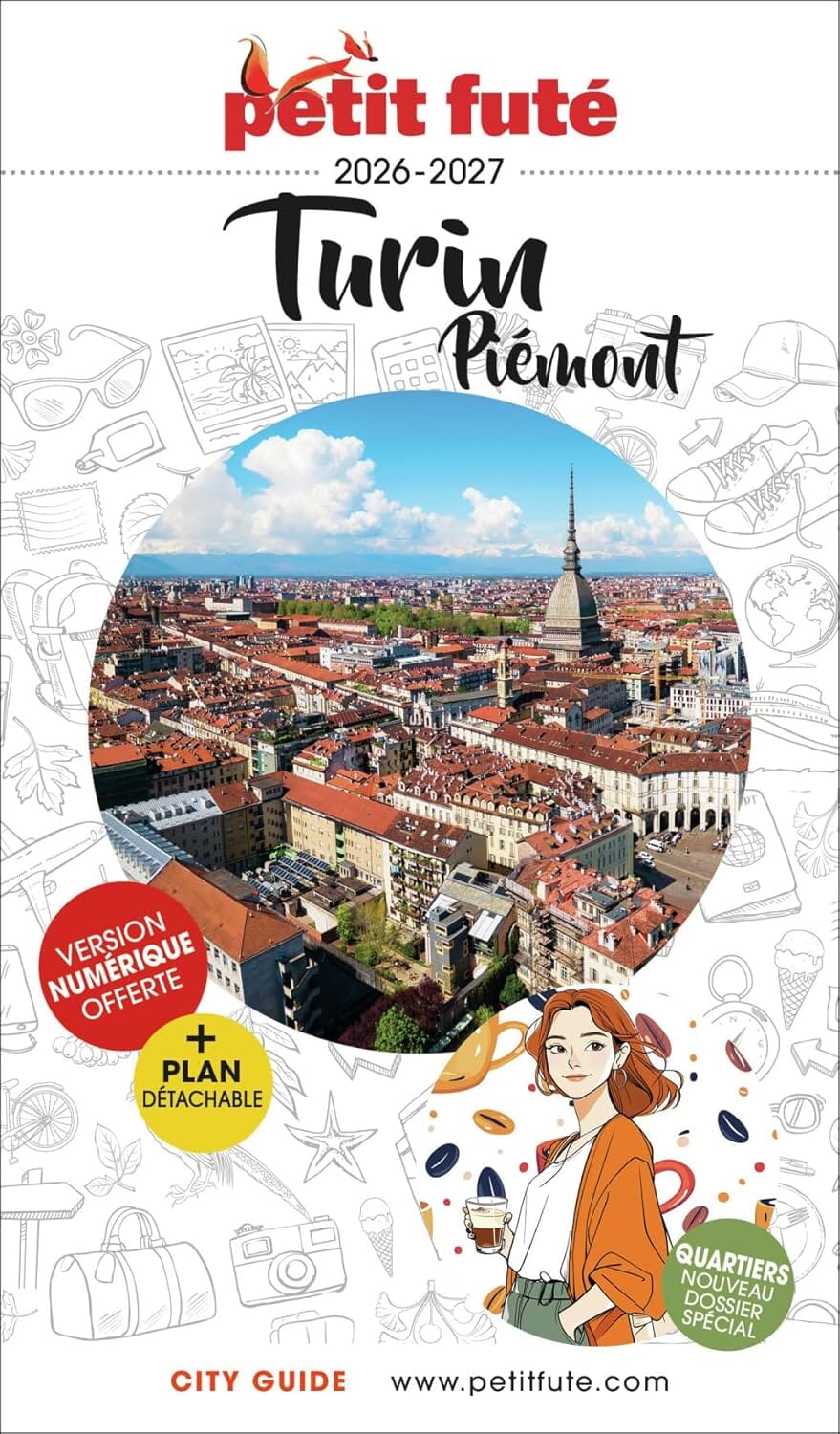 Guide de voyage - Turin 2026/27 + plan de ville | Petit Futé guide de voyage Petit Futé 