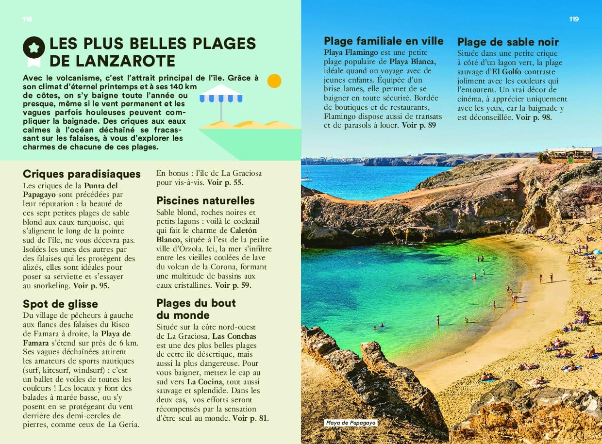 Guide de voyage - Un Grand Week-end à Lanzarote - Édition 2024 | Hachette guide de voyage Hachette 