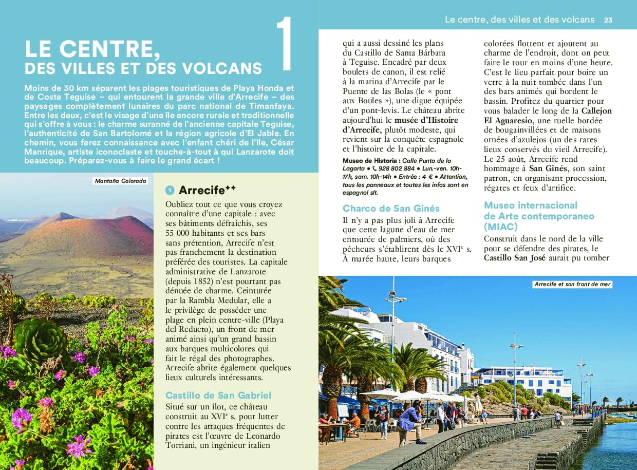 Guide de voyage - Un Grand Week-end à Lanzarote - Édition 2024 | Hachette guide de voyage Hachette 