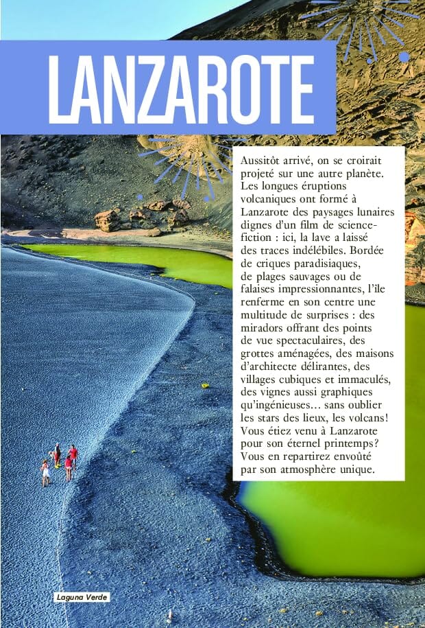 Guide de voyage - Un Grand Week-end à Lanzarote - Édition 2024 | Hachette guide de voyage Hachette 