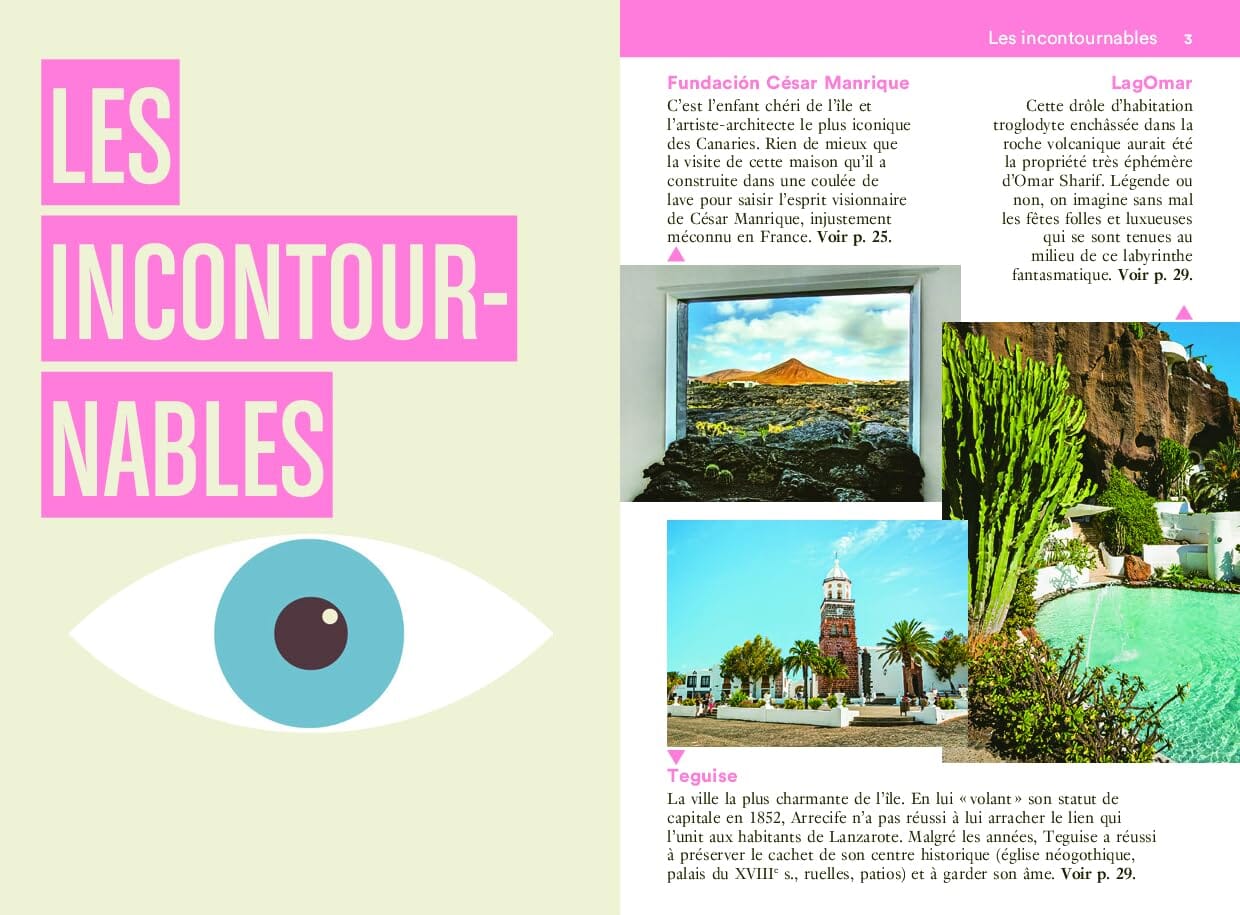Guide de voyage - Un Grand Week-end à Lanzarote - Édition 2024 | Hachette guide de voyage Hachette 