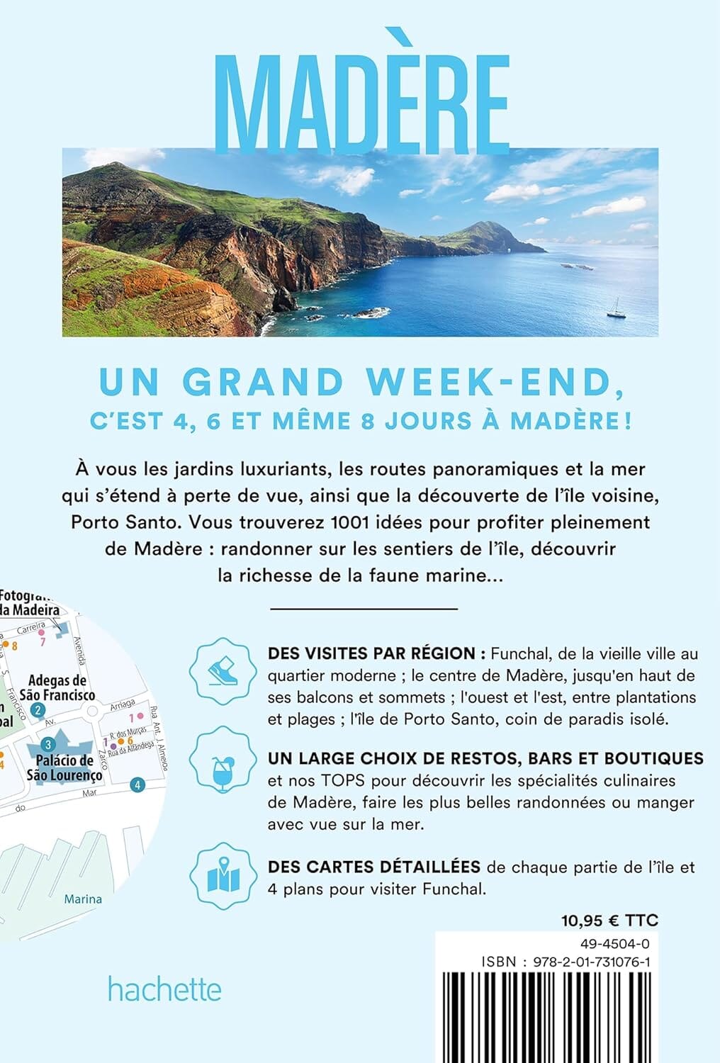 Guide de voyage - Un Grand Week-end à Madère 2025/26 | Hachette guide de voyage Hachette 