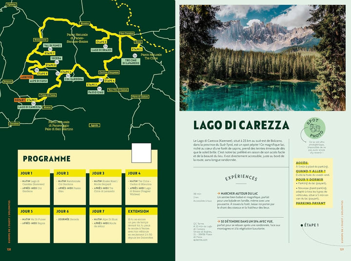 Guide de voyage - Van trips en Europe guide de voyage Hachette 