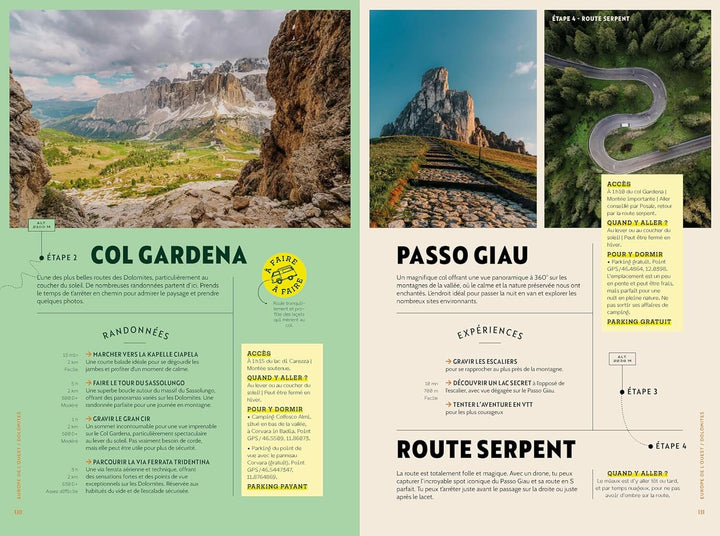 Guide de voyage - Van trips en Europe guide de voyage Hachette 