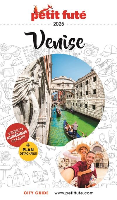 Guide de voyage - Venise, Vérone et Vénétie 2025 + plan | Petit Futé guide de voyage Petit Futé 