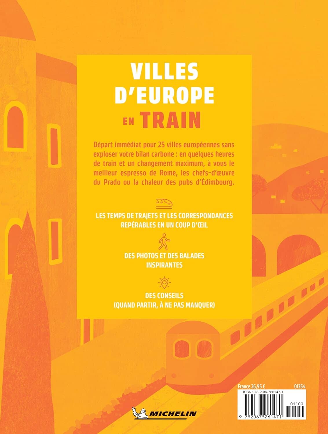 Guide de voyage - Villes d'Europe en train | Michelin guide de voyage Michelin 