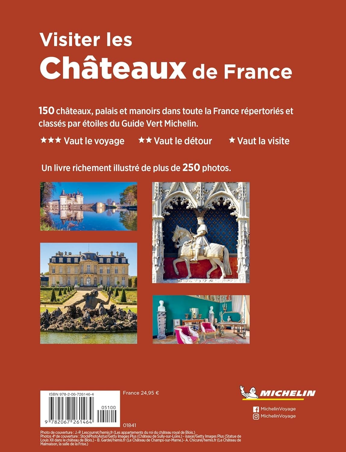 Guide de voyage - Visiter les châteaux de France | Michelin guide de voyage Michelin 