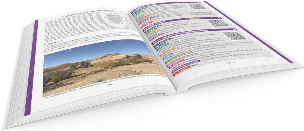 Guide des Campings du Maroc - Edition 2026/27 | Gandini guide de voyage Extrem'Sud - Guides Gandini 