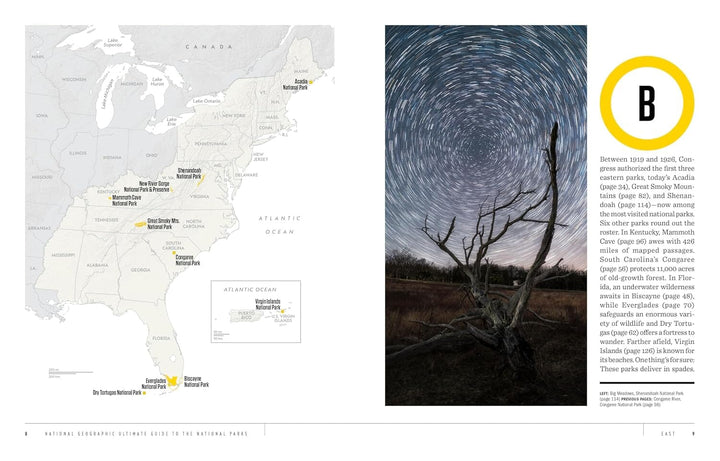 Guide des parcs nationaux américains | National Geographic beau livre National Geographic 