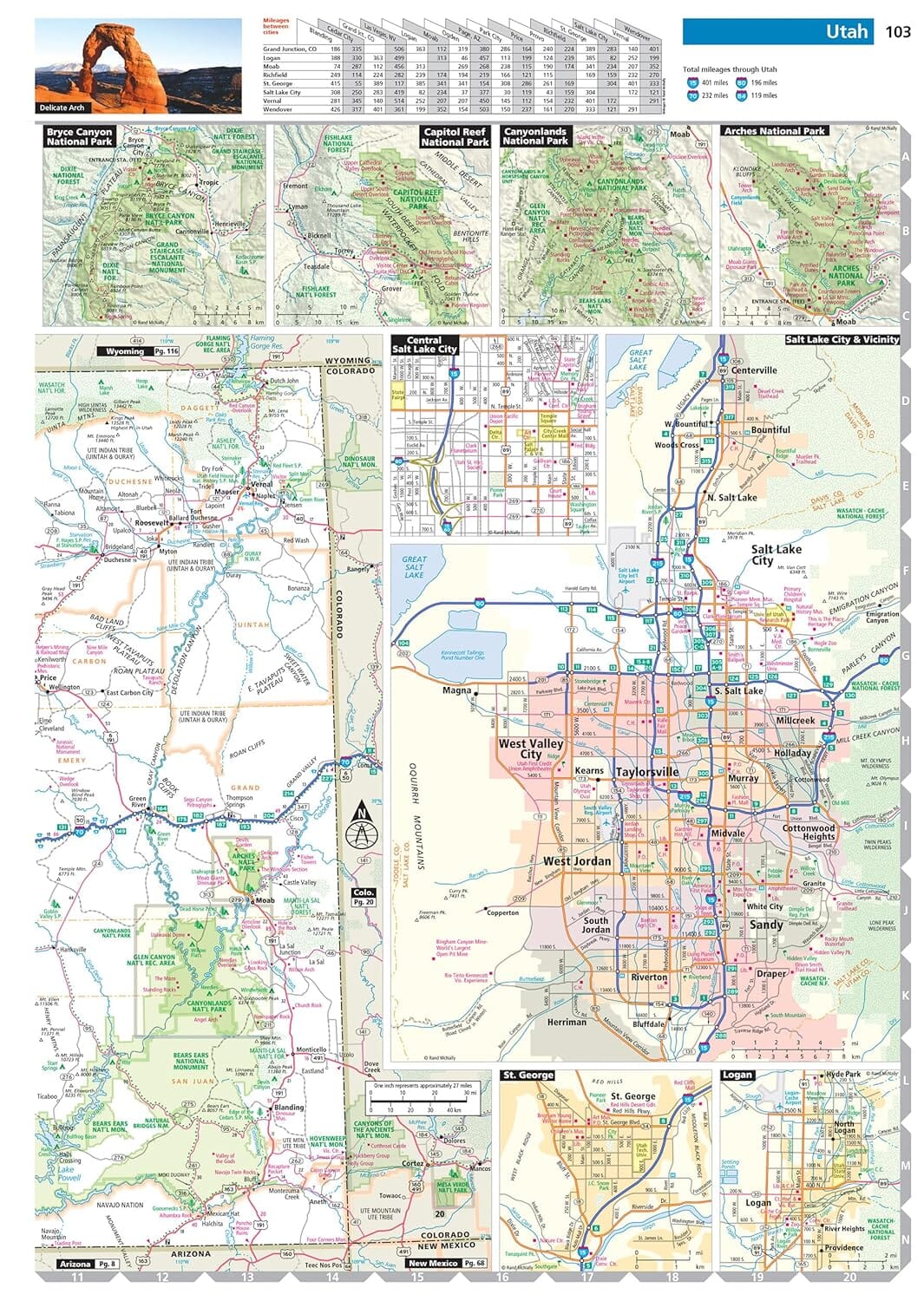 Guide des parcs nationaux USA + Atlas routier 2027 | | Rand McNally atlas Rand McNally 