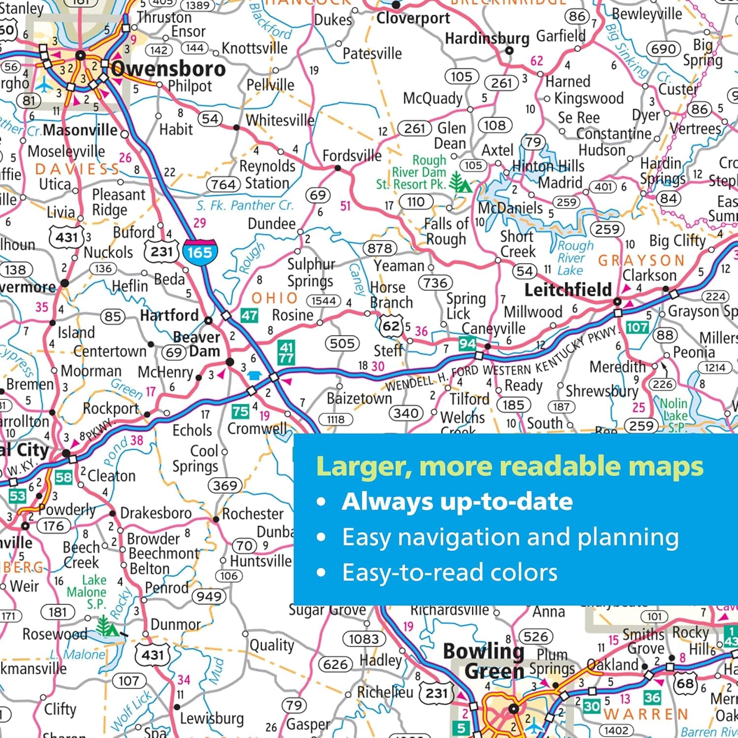 Guide des parcs nationaux USA + Atlas routier 2027 | | Rand McNally atlas Rand McNally 