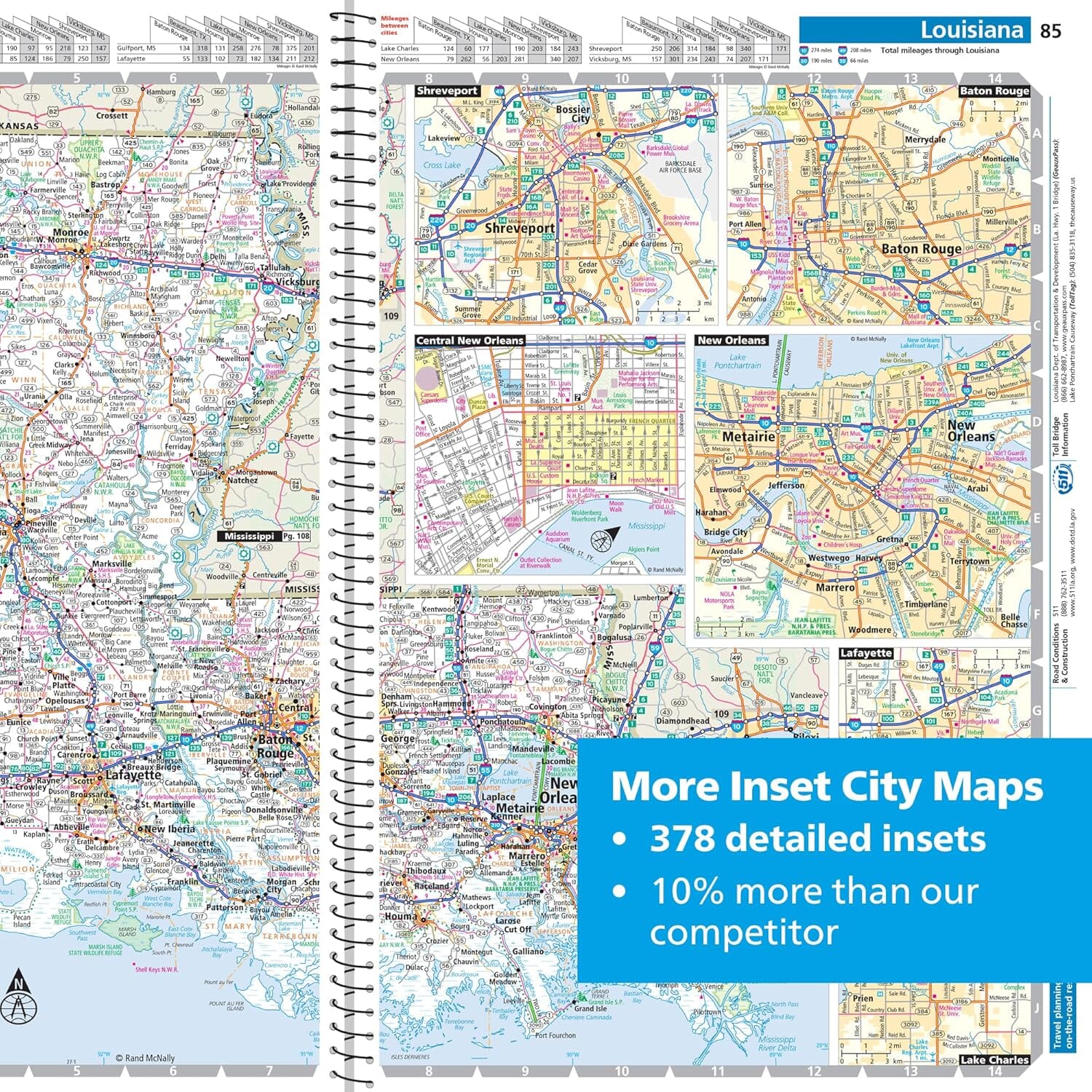 Guide des parcs nationaux USA + Atlas routier 2027 | | Rand McNally atlas Rand McNally 