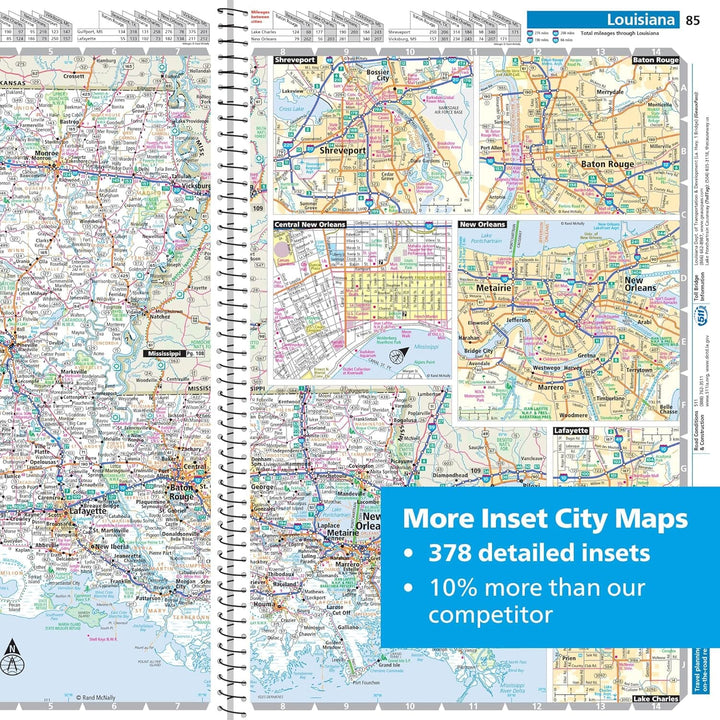 Guide des parcs nationaux USA + Atlas routier 2027 | | Rand McNally atlas Rand McNally 