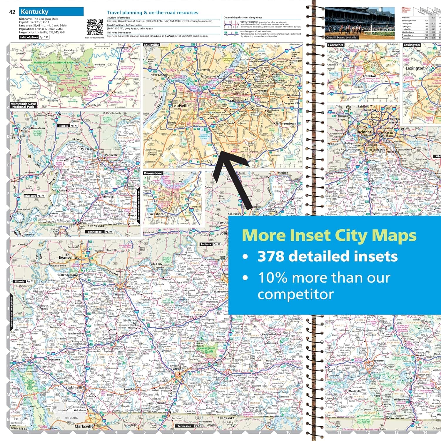 Guide des parcs nationaux USA + Atlas routier 2027 | | Rand McNally atlas Rand McNally 
