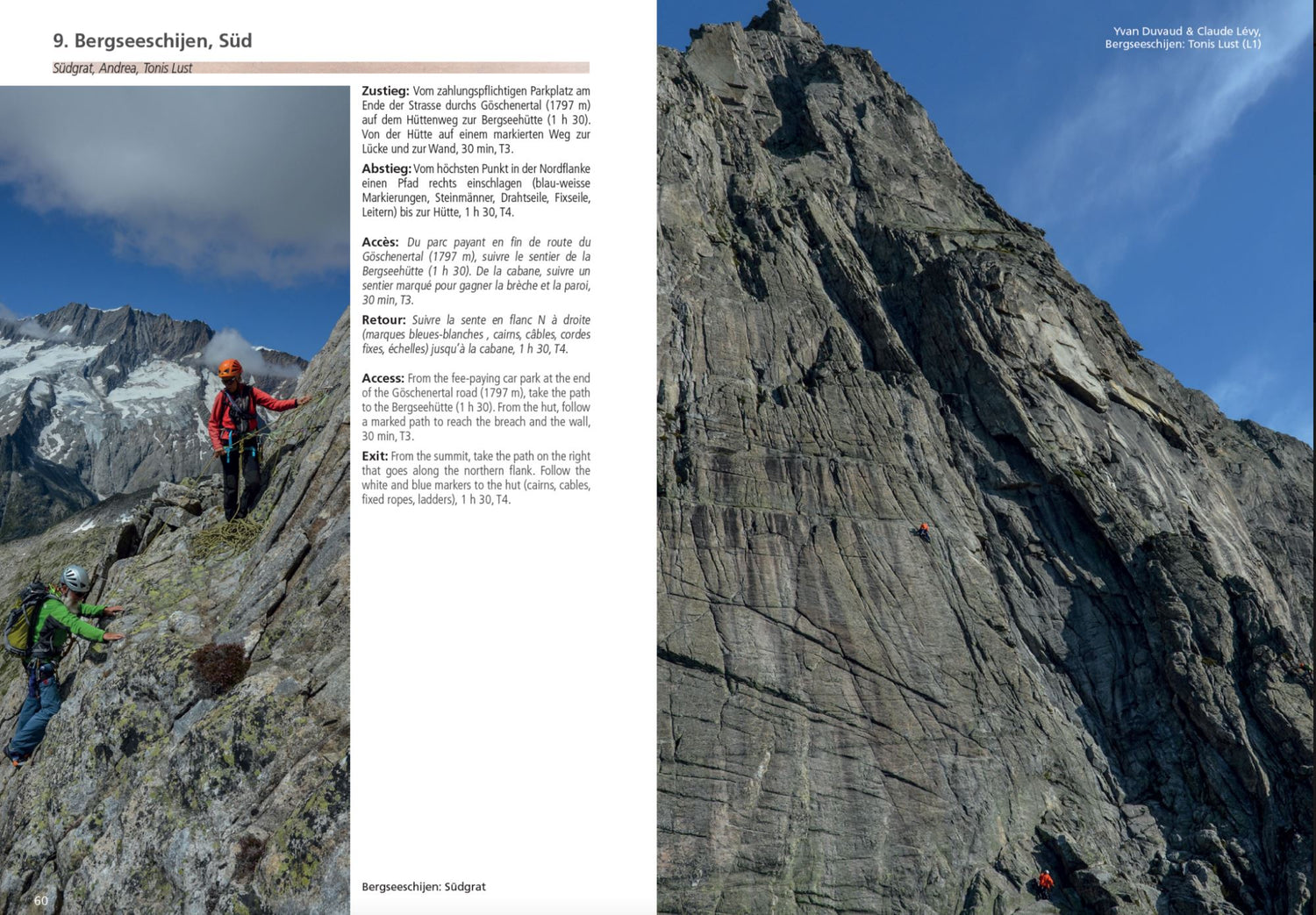 Guide d'escalade - Dreams of Switzerland : Susten, Grimsel, Furka, Nufenen | SAC - Club Alpin Suisse guide de randonnée SAC - Club Alpin Suisse 