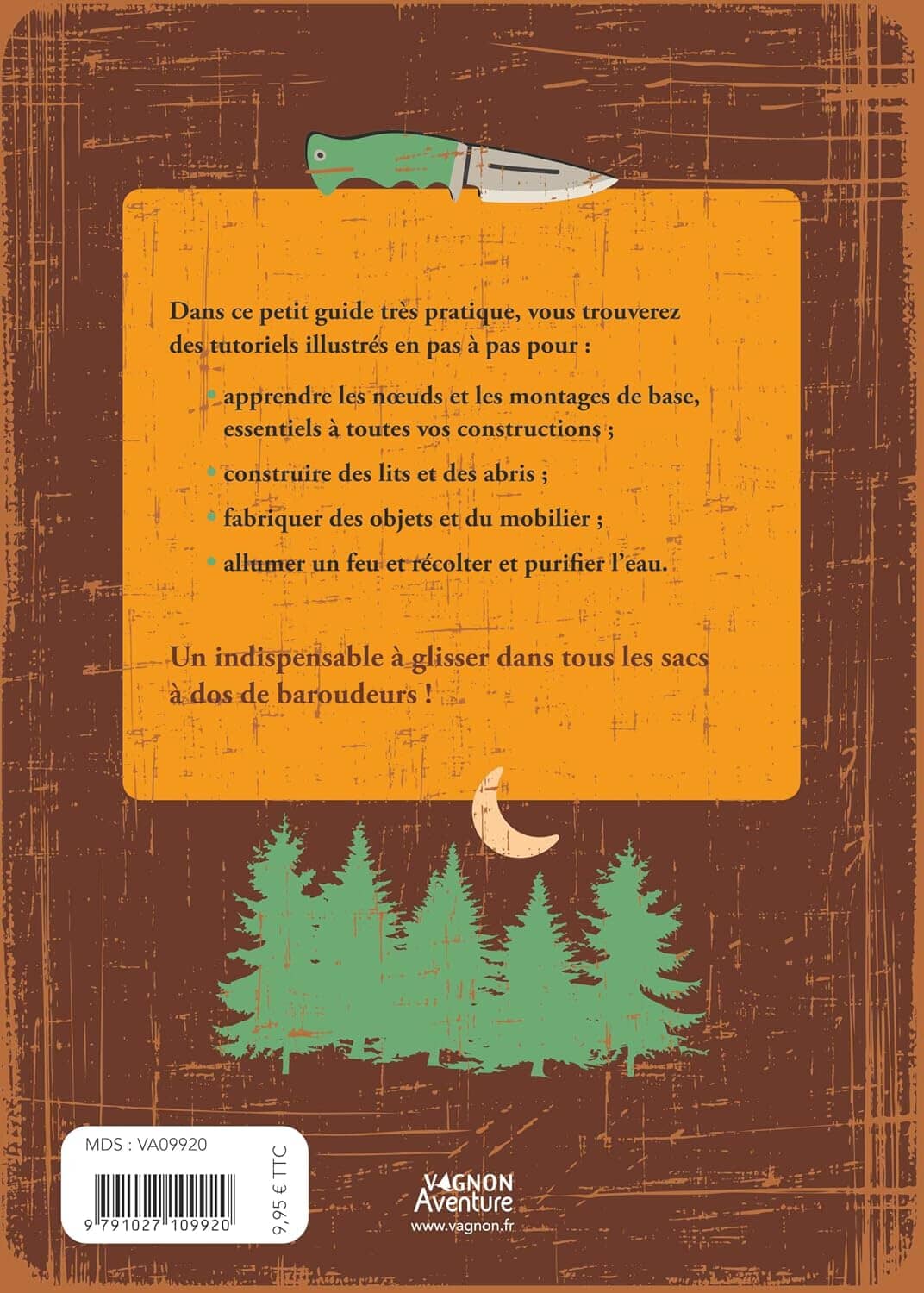Guide du Baroudeur Bushcraft guide pratique Dilibel 