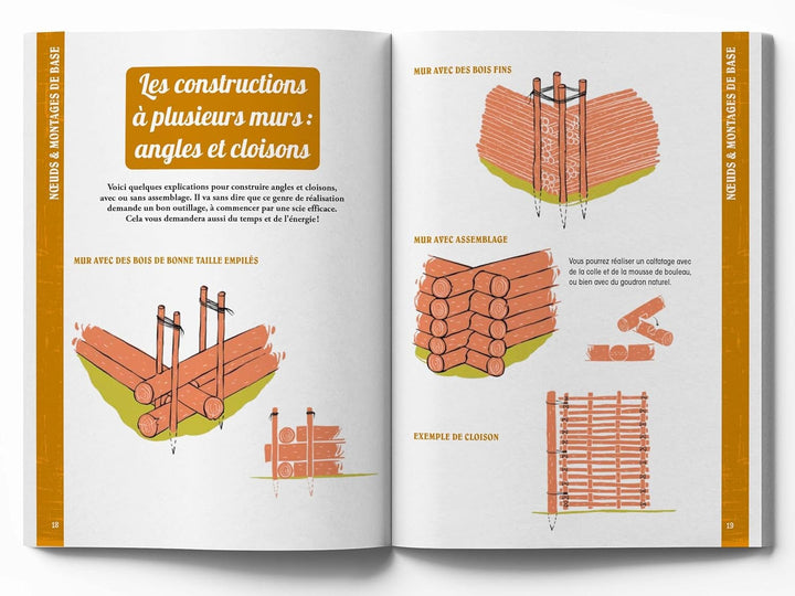 Guide du Baroudeur Bushcraft guide pratique Dilibel 