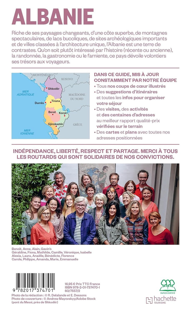 Guide du Routard - Albanie 2026/27 | Hachette guide de voyage Hachette 