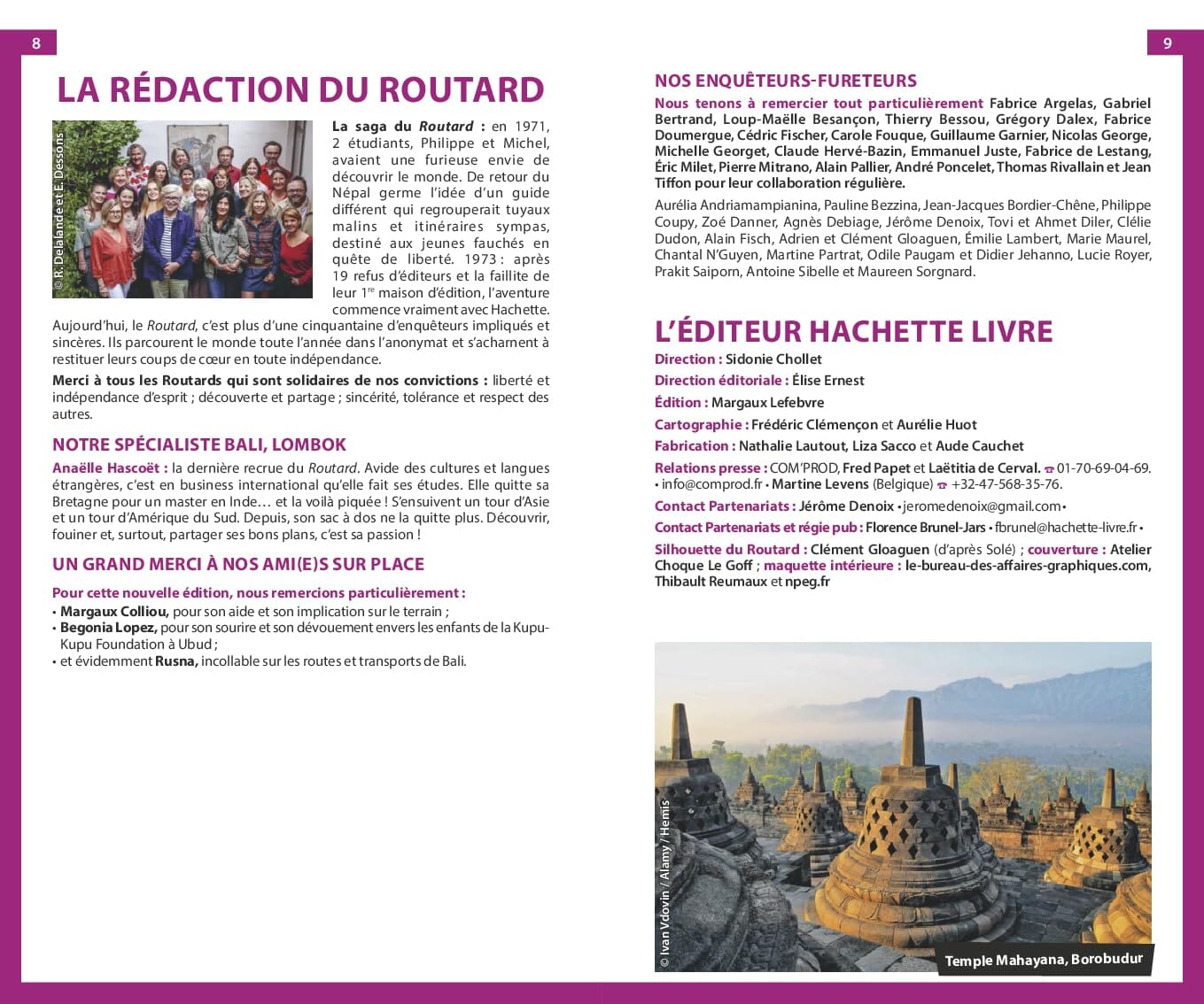 Guide du Routard - Bali, Lombok + Borobudur, Prambanan, volcans de Java 2025/26 | Hachette guide de voyage Hachette