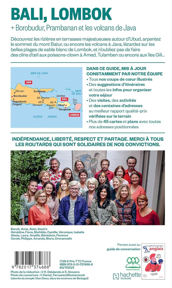 Guide du Routard - Bali, Lombok + Borobudur, Prambanan, volcans de Java 2026/27 | Hachette guide de voyage Hachette 