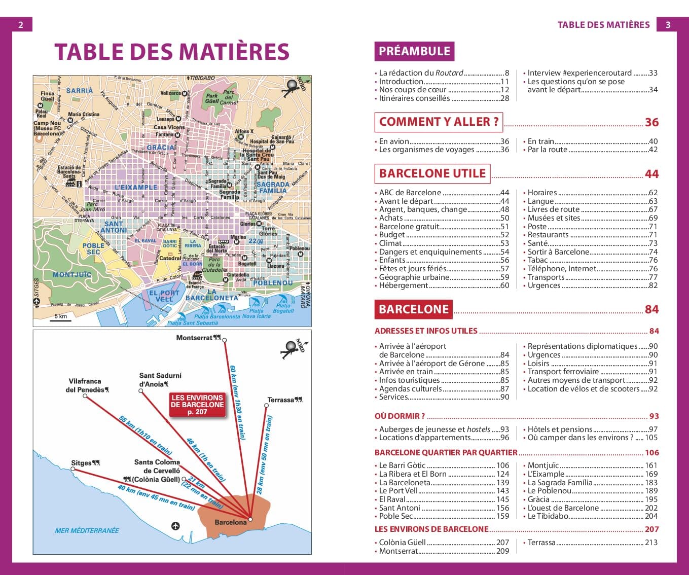 Guide du Routard - Barcelone & environs 2025/26 + plan | Hachette guide de voyage Hachette