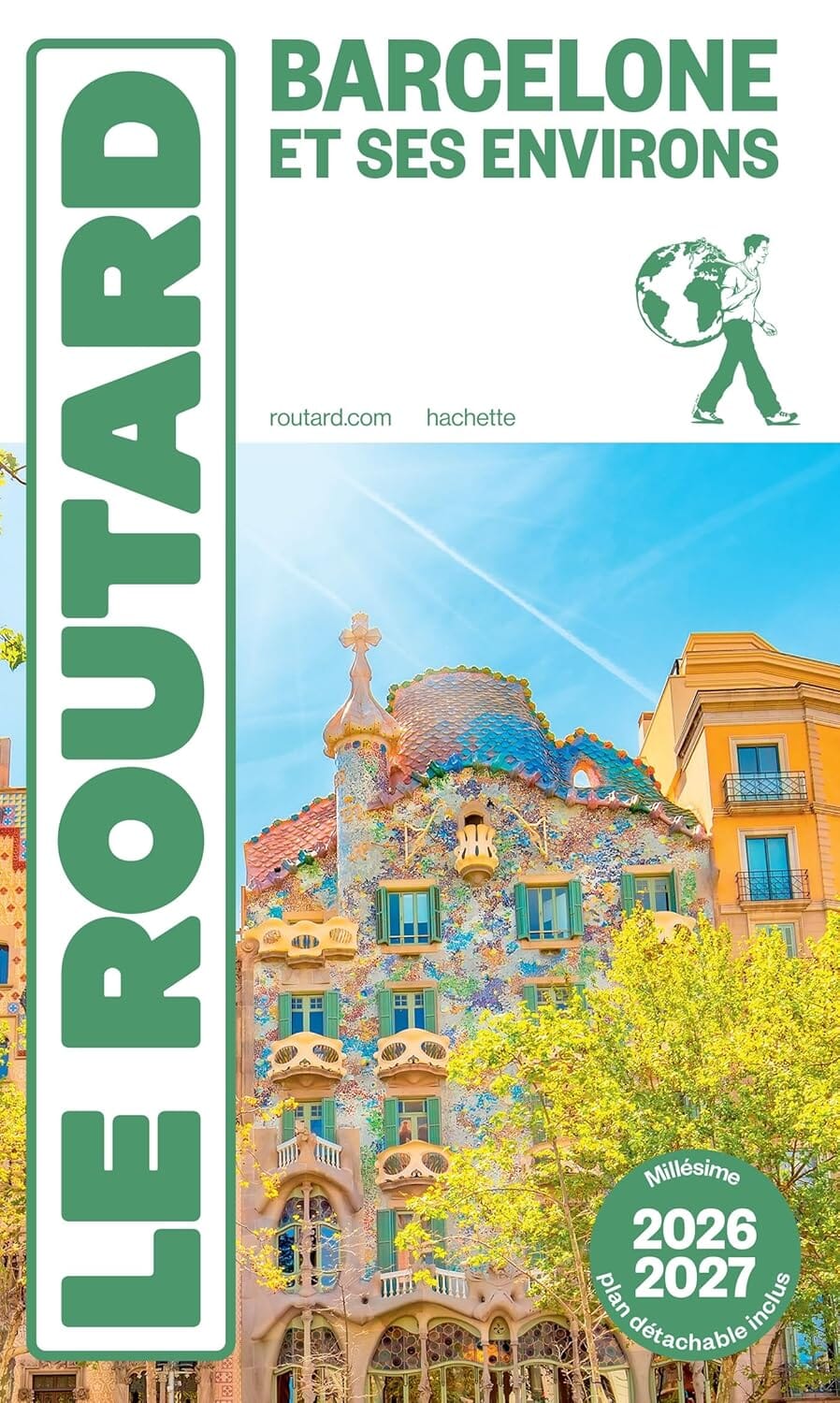 Guide du Routard - Barcelone & environs 2026/27 + plan | Hachette guide de voyage Hachette 