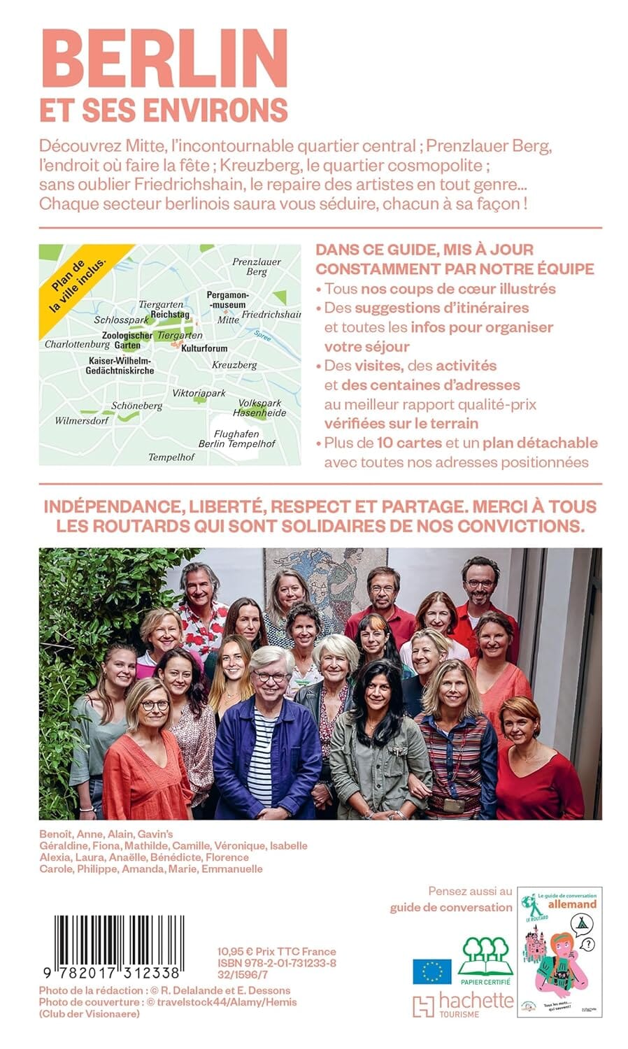 Guide du Routard - Berlin et ses environs + plan 2025/26 | Hachette guide de voyage Hachette 