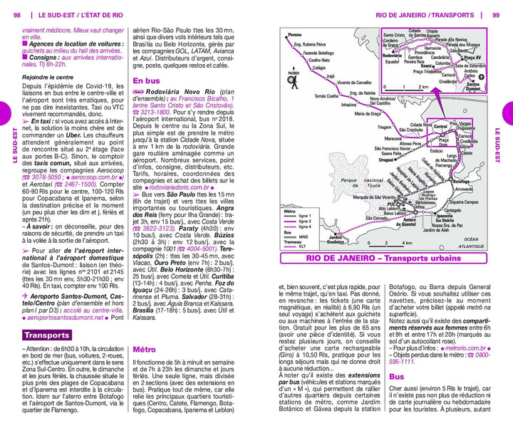 Guide du Routard - Brésil 2024/25 | Hachette guide de voyage Hachette 
