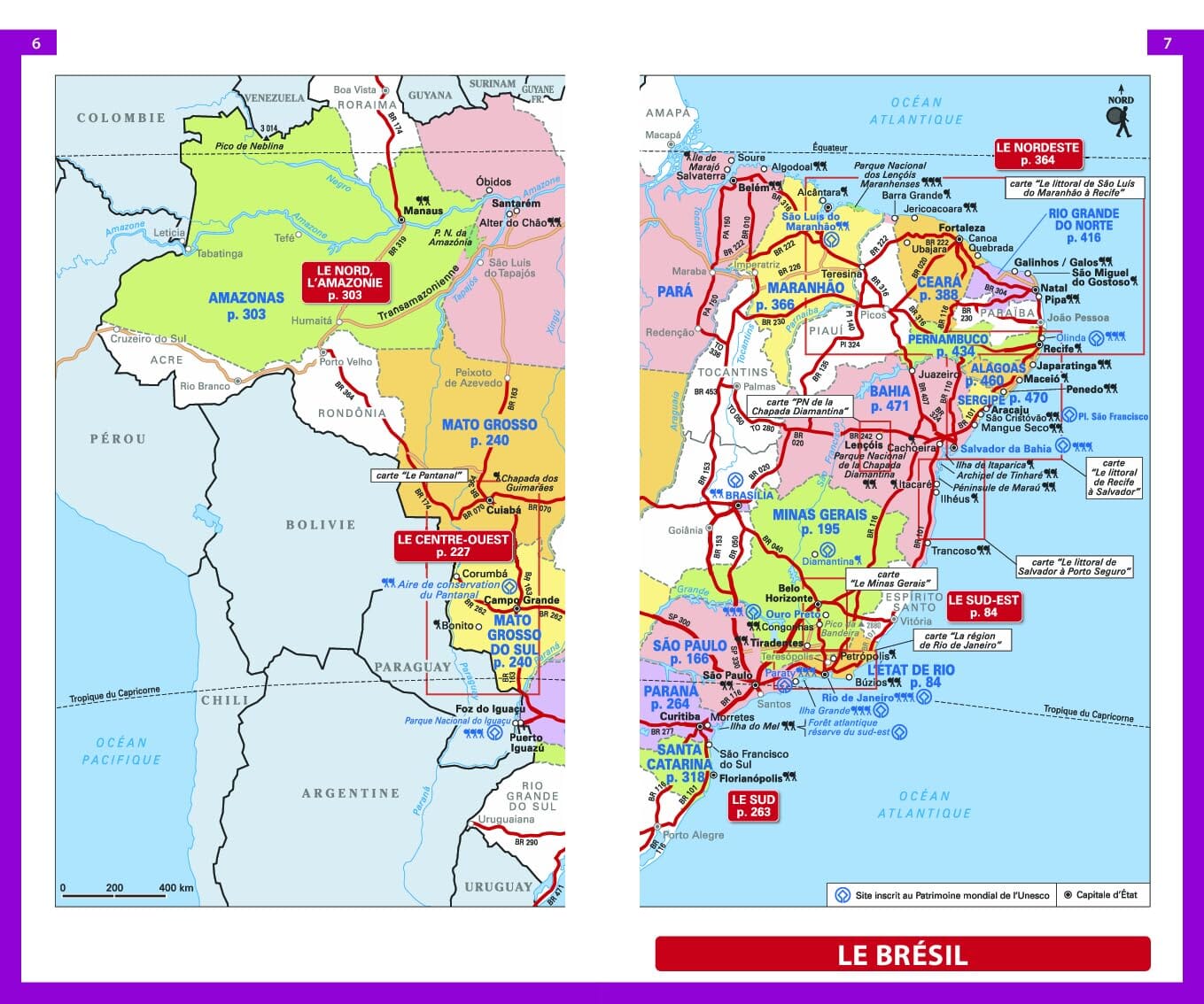 Guide du Routard - Brésil 2024/25 | Hachette guide de voyage Hachette 