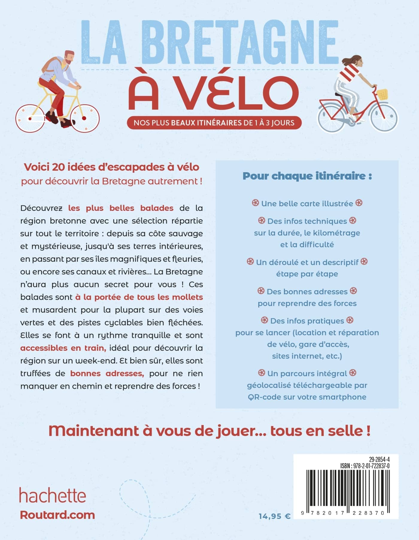 Guide du Routard - Bretagne à vélo | Hachette guide de voyage Hachette 