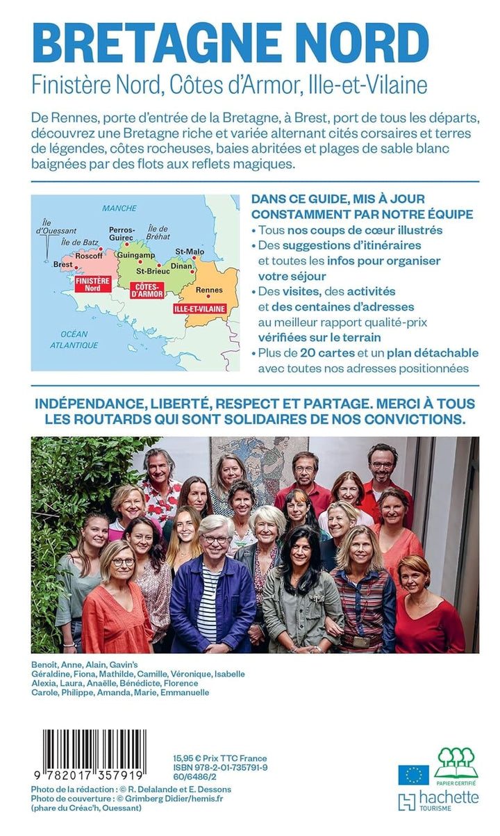 Guide du Routard - Bretagne Nord 2026/27 | Hachette guide de voyage Hachette 