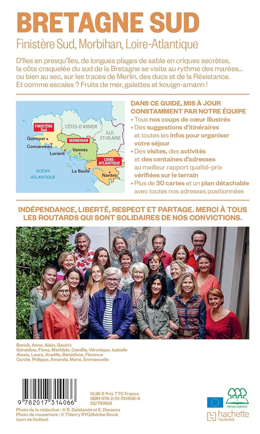 Guide du Routard - Bretagne Sud 2025/26 | Hachette guide de voyage Hachette 
