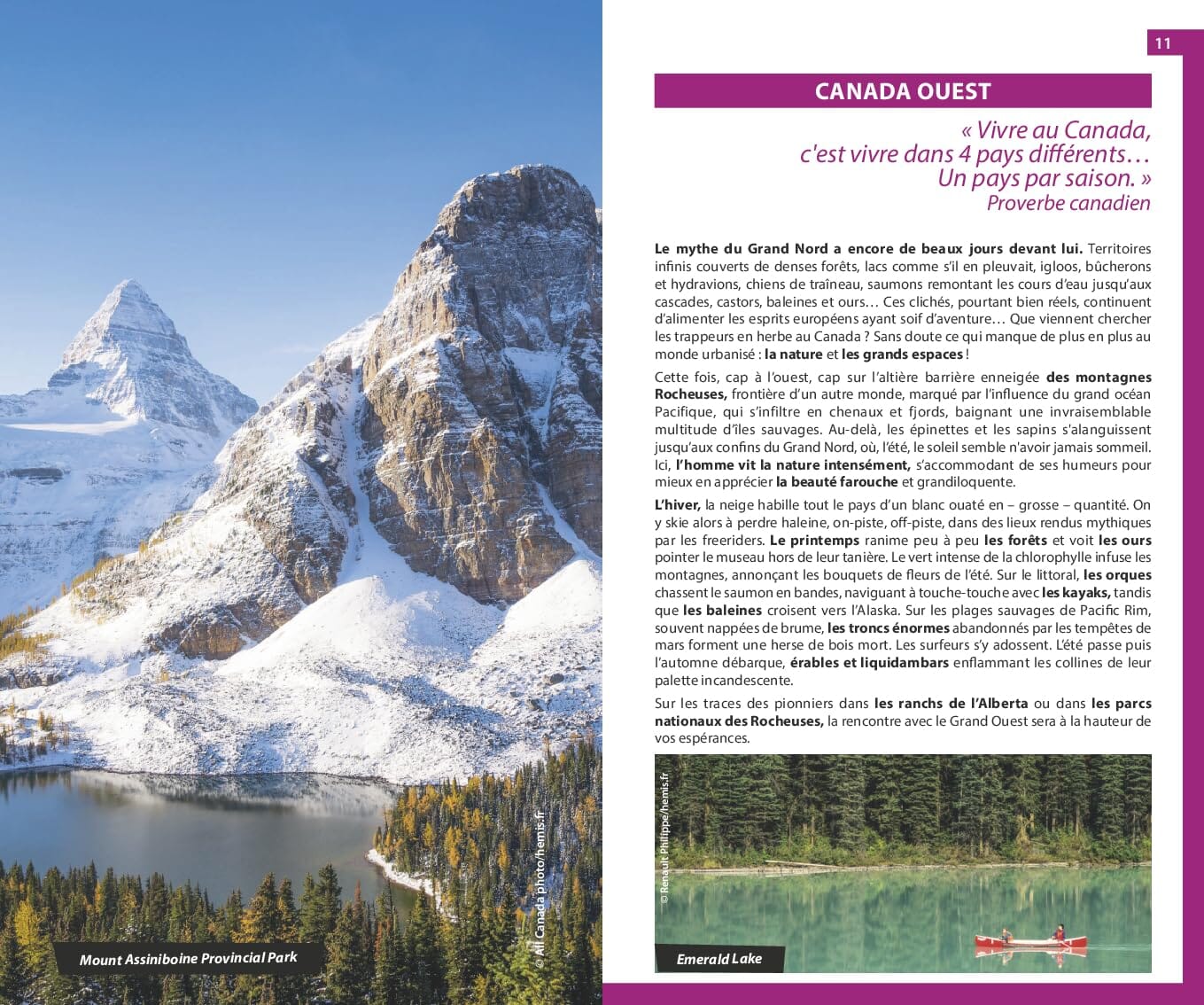 Guide du Routard - Canada Ouest 2026/27 | Hachette guide de voyage Hachette
